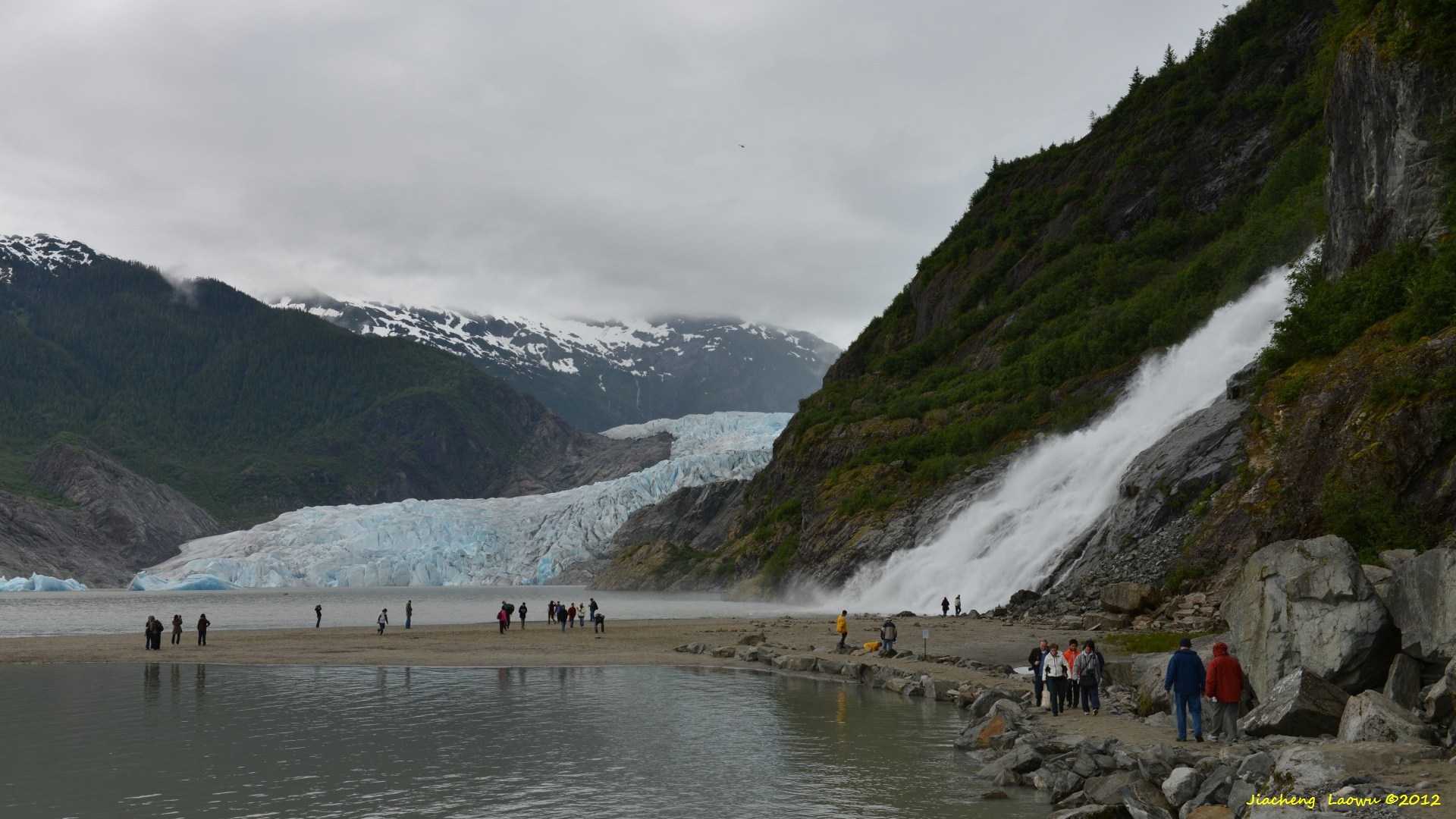 Mandellhall Glacier near Juneau