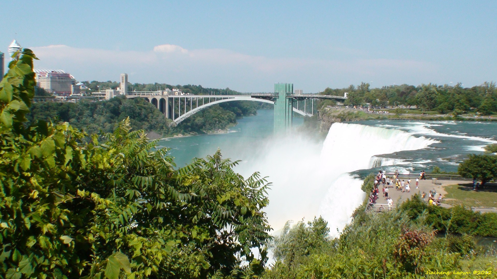 Goat Island and American Falls