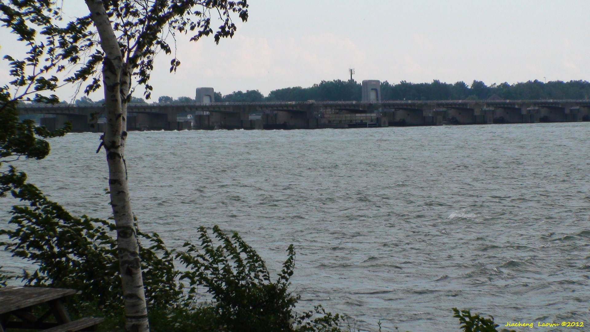 Water Intake from Niagra Falls