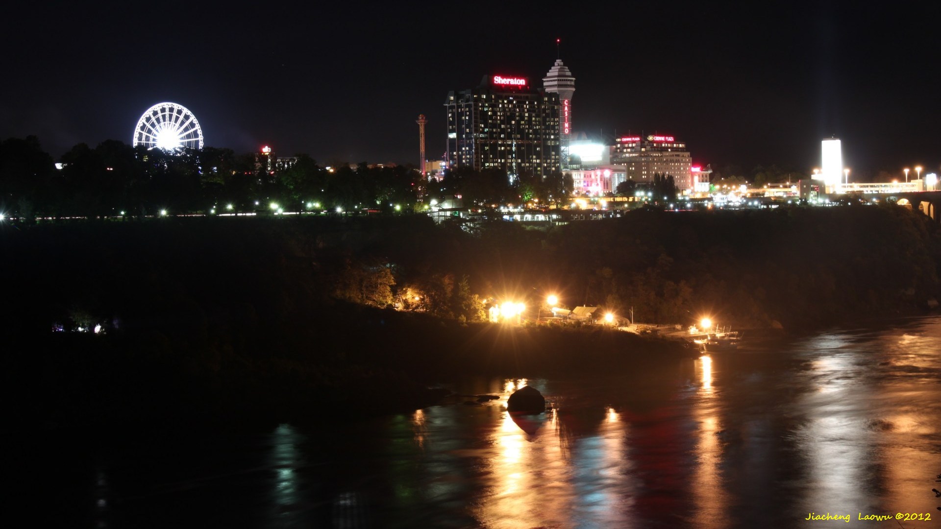 Rainbow bridge and Falls