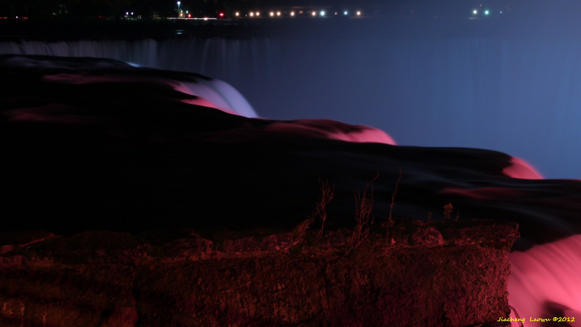 Panaroma View of the fall