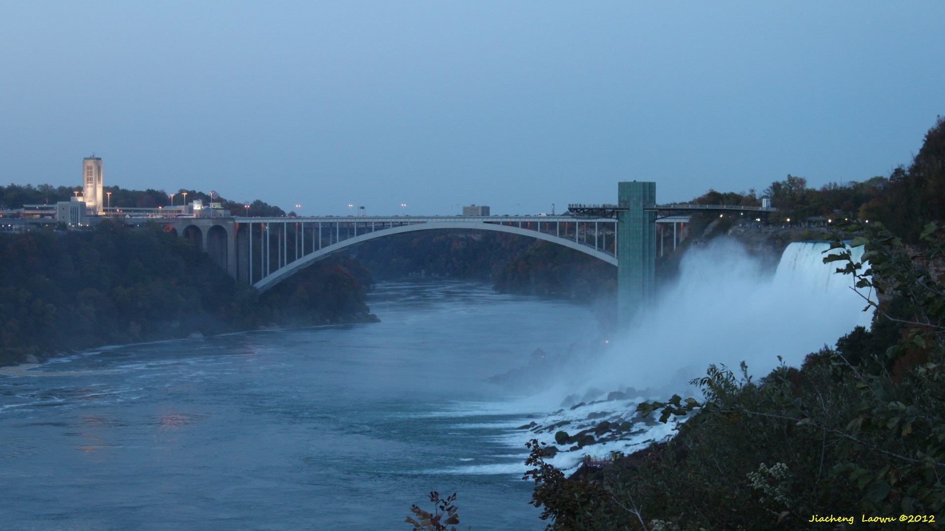 Rainbow Bridge in the Dusk