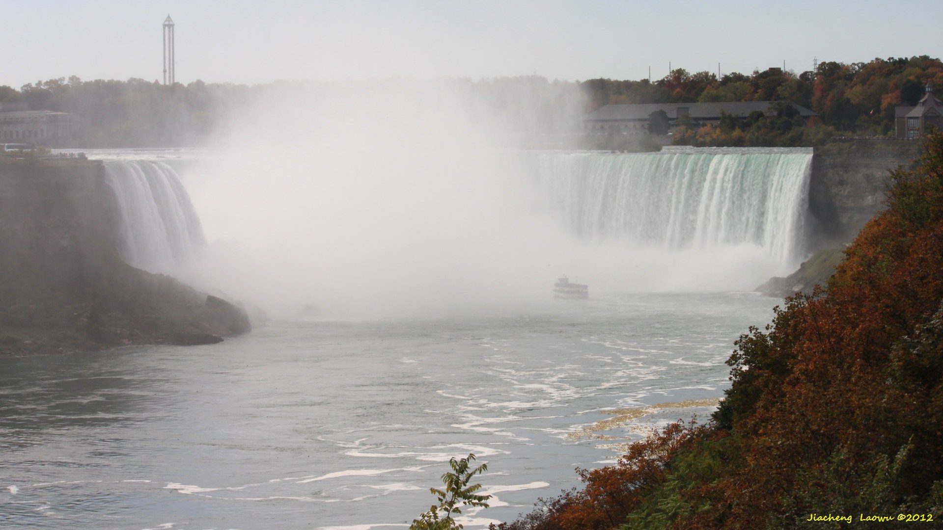 Horseshoe Falls from Scenary Path