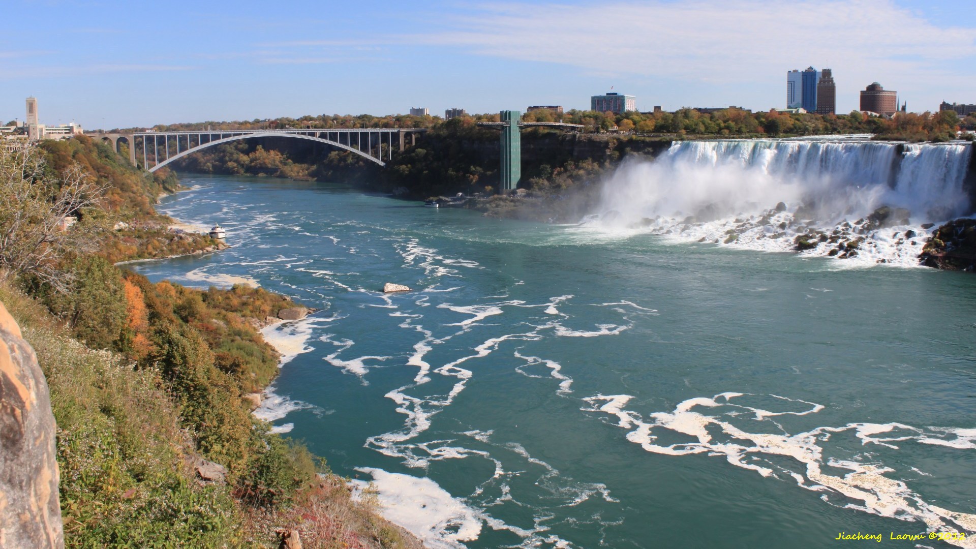 American Falls and Rainbow Bridge