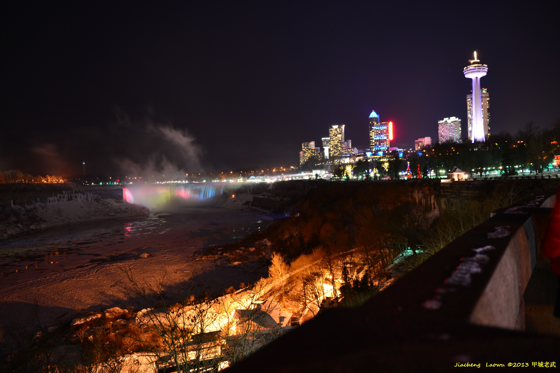 Niagra Falls Rainbow Bridge 